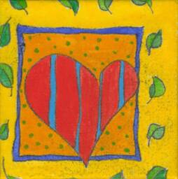 Tiny Canvas - Heart Here Comes The Sun