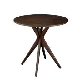 Wooden Round Small Dining Table Jubi Compact - thumbnail 4