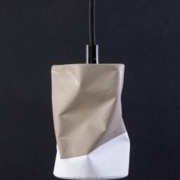 Concrete Pendant Lamp, Modern Industrial Light, Cement Scandinavian Lamp, Handmade Minimalist Contemporary Lamp, Craft Lamp - thumbnail 2