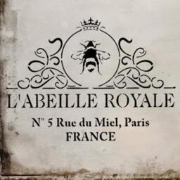L'abeille Royale Stencil French Vintage Furniture, Wall Art - Reusable Mylar - thumbnail 1