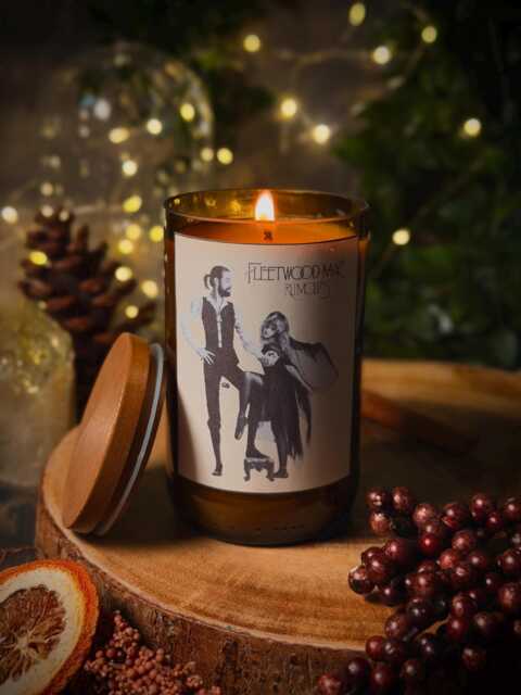 Fleetwood Mac - Rumours Soy Wax Vegan Container Stevie Nicks Candle Gift Handmade Cruelty Free Eco Friendly Sustainable - image 1