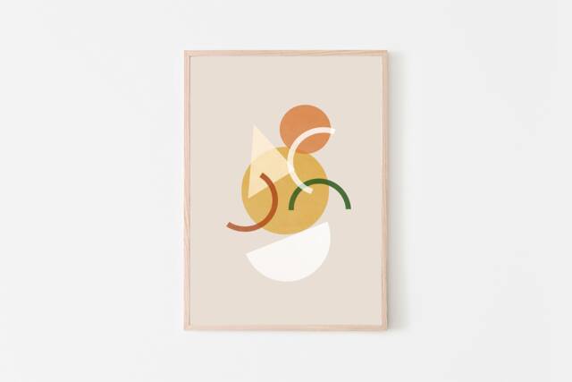 Thai Yellow Curry Art, Modern Food Asian Giclee Print, Fine Art Paper Home & Kitchen Decor For The Lover - image 1