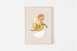 Thai Yellow Curry Art, Modern Food Asian Giclee Print, Fine Art Paper Home & Kitchen Decor For The Lover - thumbnail 1