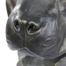 American Stafforshire Bull Terrier - Uncropped, Dog Big Head Statue, Limited Edition, Artdog - thumbnail 4