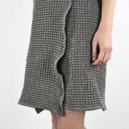 Waffle Wrap Towel. Linen Spa Wrap. Bath Natural Sauna Organic Waffle - thumbnail 3