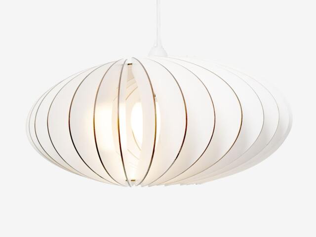 Nefi Wood Pendant Light, Lighting, Light Fittings - image 1