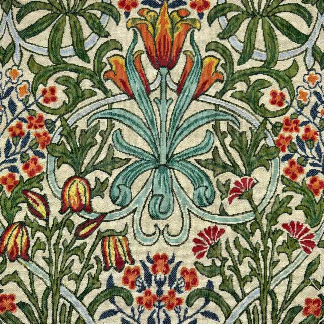 Custom Made William Morris Woodland Weeds Blackout/Lining Curtains Pinch /Triple Pleat - image 1