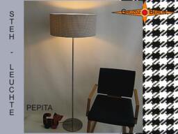 Floor Lamp Pepita Floor Black White Checkered - thumbnail 2