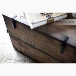 "Wooden Box, Freight Chest, Table, Storage Box ""Bordeaux" - thumbnail 3