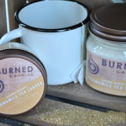 Aromatherapy Chamomile Tea Leaves Soy Candles - thumbnail 2