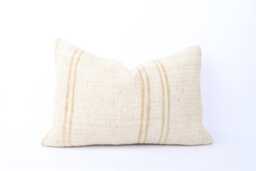 Handwoven Turkish Kilim Pillow Cover 16x24 Lumbar Cushion - thumbnail 1