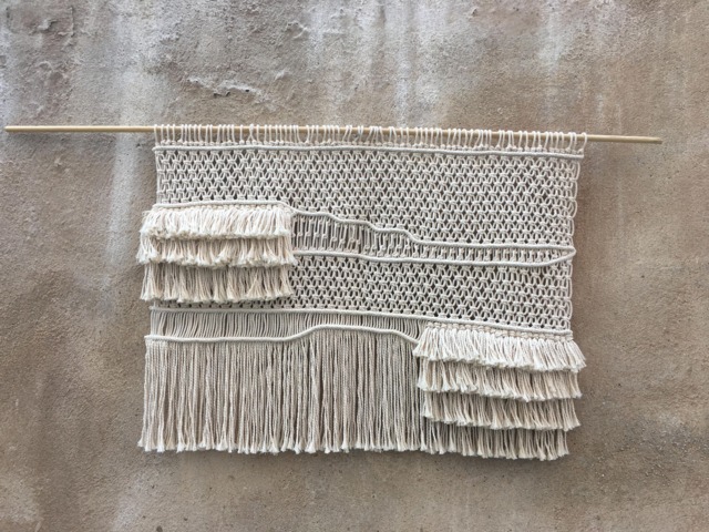 Macrame Wall Hanging, Art Boho Wall Decor, Bedroom Tapestry - image 1