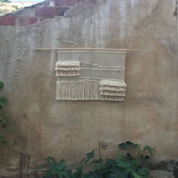 Macrame Wall Hanging, Art Boho Wall Decor, Bedroom Tapestry - thumbnail 4