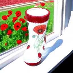 Poppy Plant Pot, Wellie Planter, Rain Boot Gifts, Unique Planters, Pots, Gift For Mum, Pen Holder, Teacher Gifts - thumbnail 3