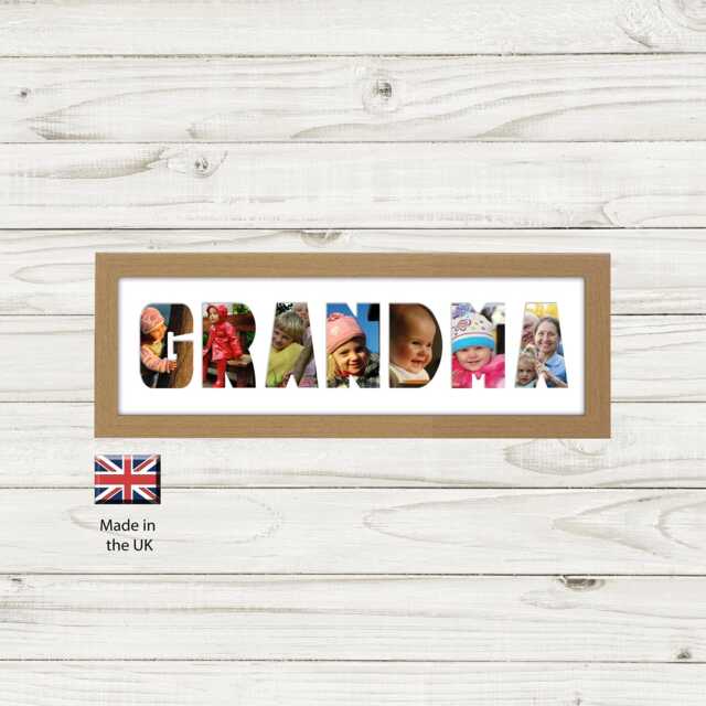 Grandma Photo Frame Single Mounted 1351A Word Name - image 1