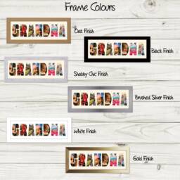 Grandma Photo Frame Single Mounted 1351A Word Name - thumbnail 3