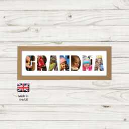 Grandma Photo Frame Single Mounted 1351A Word Name - thumbnail 1
