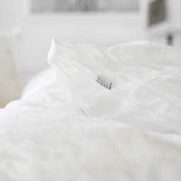 White Linen Duvet Cover Set - 3 Piece Bedding Queen King European, Stonewashed Midweight Linen, Soft Breathable With Pillowcases - thumbnail 3