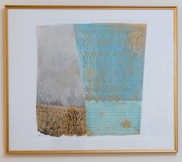 Colorful Warmth - Unframed . Professional Printing. Chay Chen .modern Abstract Painting - image 1
