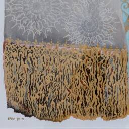 Colorful Warmth - Unframed . Professional Printing. Chay Chen .modern Abstract Painting - thumbnail 4
