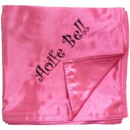 Satin Baby Blanket - Embroidered Personalized With Child's Name