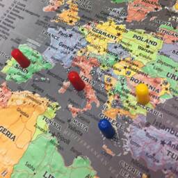 Personalized Magnetic Usa Travel Map With Pins - Framed Wall Art For Tracking Travels - thumbnail 2
