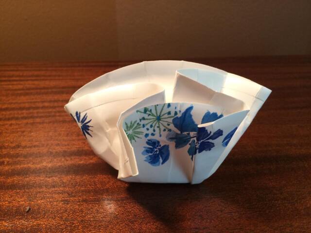 Paper Plate Orchid