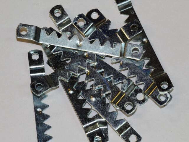 Large Sawtooth Picture Frame Hangers With Screws - image 1