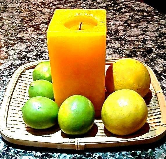 Citrus Smell Candle Perfect For Kitchen & Neutral Smell - image 1