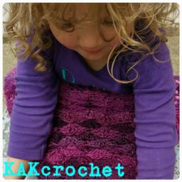 Crocheted Mermaid Tail Blanket Variegated Acrylic, Adult & Kid Sizes - thumbnail 1