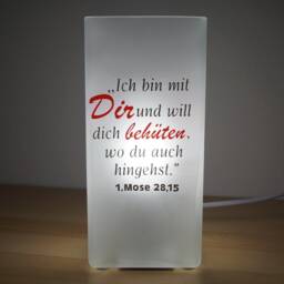 Lamp For Baptism, Birth, Gift - Customizable - thumbnail 3