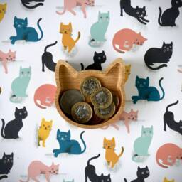 Cat & Dog Desk Tidy - Adorable Animal Pen Holder & Organiser For Stationery, Art Supplies, Small Items - thumbnail 4