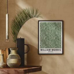 William Morris Marigold Print Art Nouveau Floral Decor - thumbnail 2