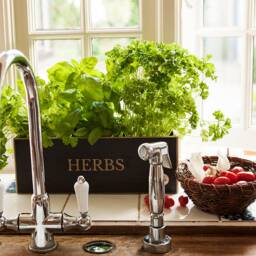 Engraved Wood Herb Garden Kit, Windowsill Planter With Seeds, Mother's Day Gift - thumbnail 3