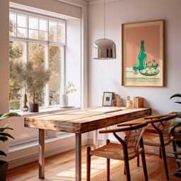 Soju Bottle Poster, Korean Food Print, Minimal Kitchen Wall Art - thumbnail 4