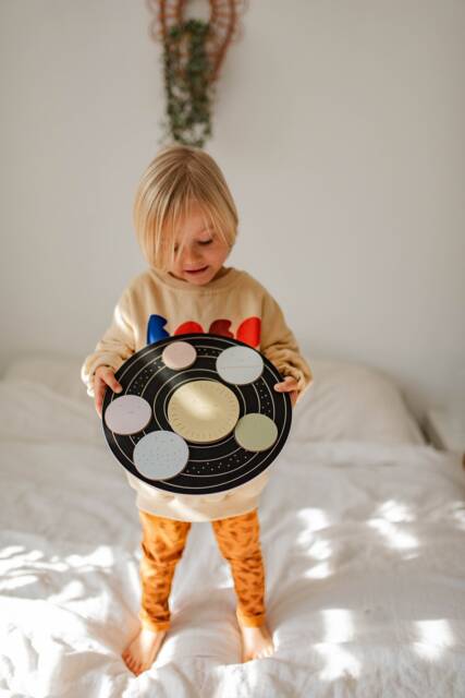 Cosmos Of Emotions, Wooden Sorter, Chalk Board, Kindergarten & Nursery Equipment, , Child's Room Decoration, Multifunctional Eco Toy - image 1