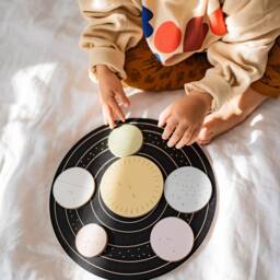 Cosmos Of Emotions, Wooden Sorter, Chalk Board, Kindergarten & Nursery Equipment, , Child's Room Decoration, Multifunctional Eco Toy - thumbnail 3