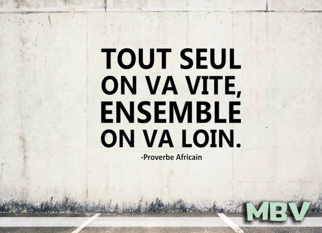French Quote Wall Decal African Proverb Car Vinyl Sticker - image 1
