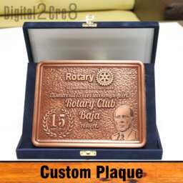 Custom Plaque Personalized in Full 3D Graphic Or Lettering. Memorial Plaque Retirement Gift, Custom Sign - thumbnail 2