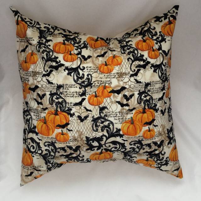 Halloween Fall D??cor, Pillow Cover, Thanksgiving Holiday D??cor Gifts, Pumpkin Decor, Throw Pillow, Cover 20x20, Gift - image 1