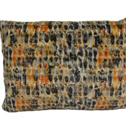 Harlequin - Kelambu Amber/Slate Stunning Watercolour-Effect Velvet Cushion Cover Throw Pillow Designer Home Decor - thumbnail 2