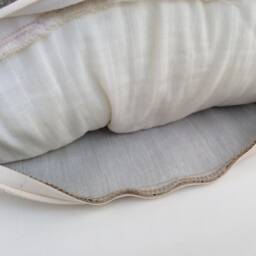 Off White Gray Decorative Throw Pillow Covers, Cushion Cover Cases, Accent Pillow, Linen Silk Embroidered Cover, Modern Boho - thumbnail 4