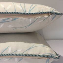 Laura Ashley Sycamore Cushion/Pillow Cover - Duck Egg Blue - thumbnail 3