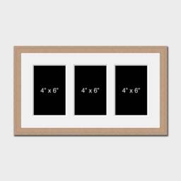 "Multi Photo Picture Frame - Holds 3 4"" X 6" - thumbnail 1