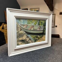 Traditional Picture Frame // Hand Finished Lime Wax Bespoke Size Made To Order - thumbnail 2