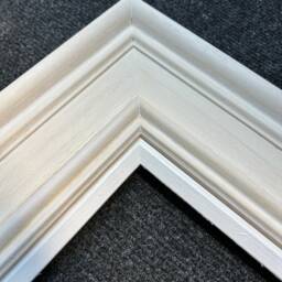 Traditional Picture Frame // Hand Finished Lime Wax Bespoke Size Made To Order - thumbnail 3