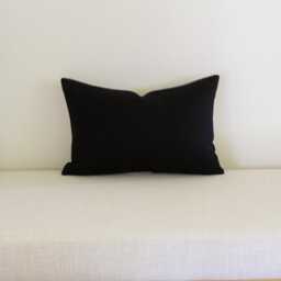 12x18 Spider Rock Wool Pillow Cover, Camel, Black & White Southwestern Cover - Ready To Ship - thumbnail 2