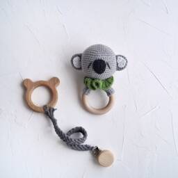 Koala Safari Shower Baby Gift Box For Expecting Mom, Unisex Pregnant Friend - thumbnail 3