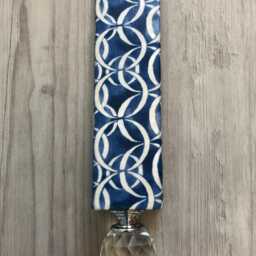 Liberty Print Door Stop Wedge - Decorative Hardwood, Vibrant Colours - thumbnail 3