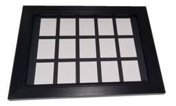 Instax Mini Photo Frame Multi Aperture 2 To 52 Openings Black Or White Mount